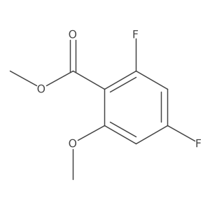 Methyl 2,4-difluoro-6-methoxybenzoate结构式