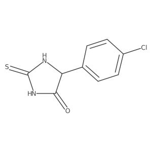 4-(4-chlorophenyl)-2-sulfanyl-4,5-dihydro-1H-imidazol-5-one Structure