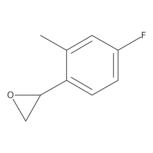 (2S)-2-(4-fluoro-2-methylphenyl)oxirane Structure