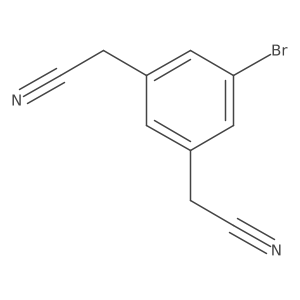 1,3-Biscyanomethyl-5-bromobenzene Structure