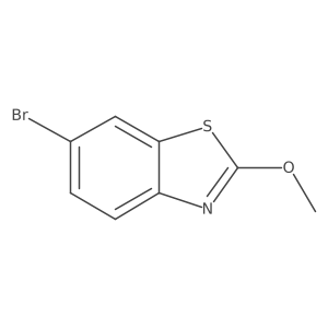6-Bromo-2-methoxybenzo[d]thiazole Structure