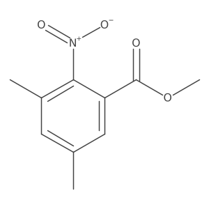Methyl 3,5-dimethyl-2-nitrobenzoate Structure