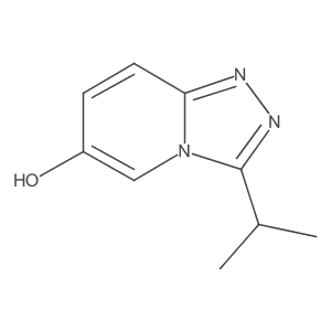3-(Propan-2-yl)-[1,2,4]triazolo[4,3-a]pyridin-6-ol Structure
