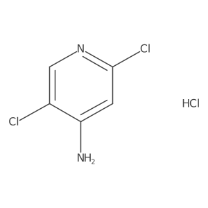 2,5-Dichloro-pyridin-4-ylamine hydrochloride Structure