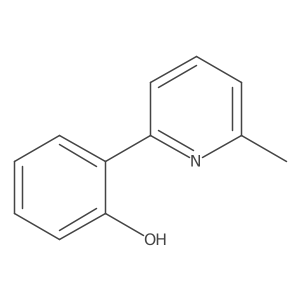 2-(6-Methyl-2-pyridinyl)phenol Structure