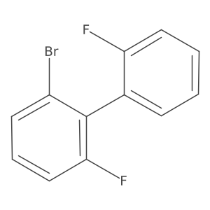 1-Bromo-3-fluoro-2-(2-fluorophenyl)benzene Structure
