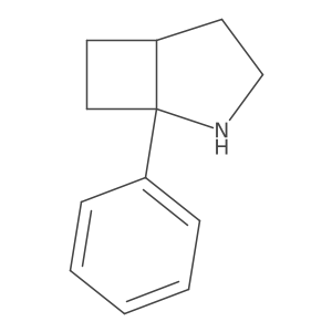 (1S,5S)-1-Phenyl-2-azabicyclo[3.2.0]heptane Structure