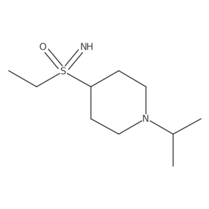 Ethyl(imino)[1-(propan-2-yl)piperidin-4-yl]-lambda6-sulfanone结构式