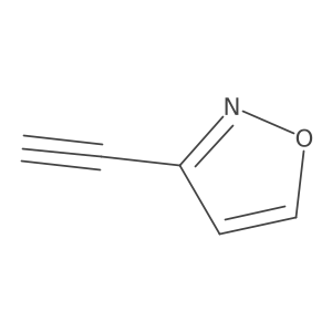 3-Ethynyl-1,2-oxazole结构式