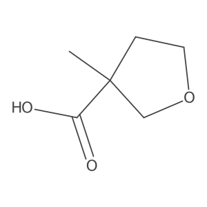 (3R)-3-Methyltetrahydrofuran-3-carboxylic acid结构式