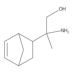 2-Amino-2-{bicyclo[2.2.1]hept-5-en-2-yl}propan-1-ol Structure