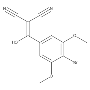 2-[(4-Bromo-3,5-dimethoxyphenyl)hydroxymethylene]propanedinitrile结构式
