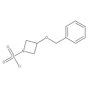3-(Benzyloxy)azetidine-1-sulfonyl chloride结构式