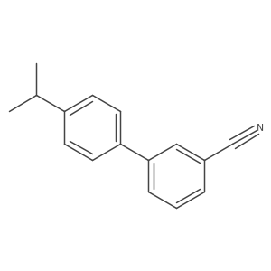 4a(2)-(1-Methylethyl)[1,1a(2)-biphenyl]-3-carbonitrile Structure