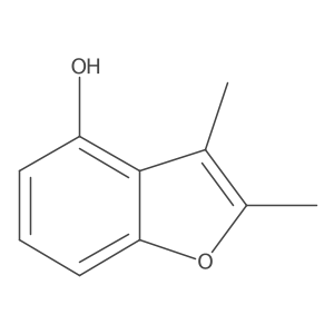 4-Hydroxy-2,3-dimethylbenzofuran Structure