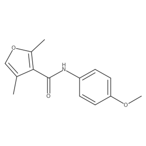 N-(4-methoxyphenyl)-2,4-dimethylfuran-3-carboxamide Structure