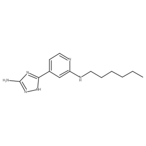 2-Pyridinamine, 4-(5-amino-1H-1,2,4-benzotriazol Structure