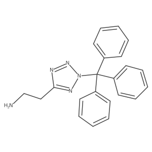 2-(2-Trityl-2H-tetrazol-5-YL)-ethylamine Structure