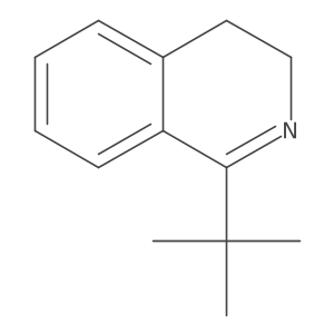 1-(1,1-Dimethylethyl)-3,4-dihydroisoquinoline Structure