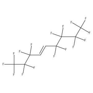 1,1,1,2,2,3,3,6,6,7,7,8,8,9,9,9-Hexadecafluoronon-4-ene结构式