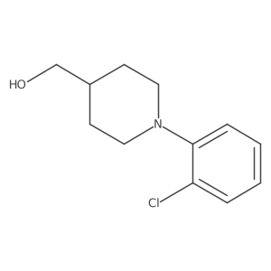 1-(2-Chlorophenyl)-4-piperidinemethanol结构式