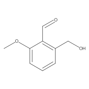 2-(Hydroxymethyl)-6-methoxybenzaldehyde Structure