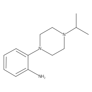 2-[4-(Propan-2-yl)piperazin-1-yl]aniline结构式