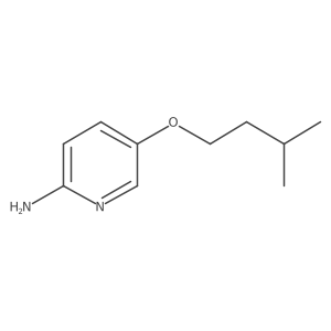 5-(3-Methylbutoxy)pyridin-2-amine结构式