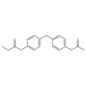 Bisphenol F acetate propionate, epoxy curative, EC-298 Structure