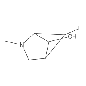 2-Azabicyclo[2.1.1]hexan-5-ol, 6-fluoro-2-methyl-, (1R,4S,5S,6R)-rel-结构式