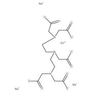 Zinc trisodium pentetate (Zn65)结构式