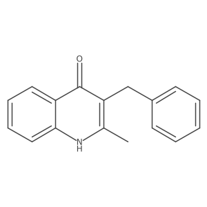 3-Benzyl-2-methylquinolin-4(1H)-one Structure