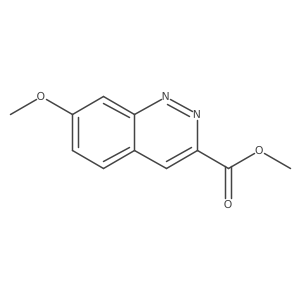 Methyl 7-methoxycinnoline-3-carboxylate结构式