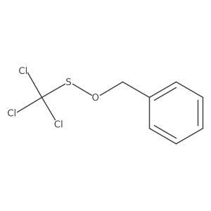 Phenylmethyl 1,1,1-trichloromethanesulfenate结构式