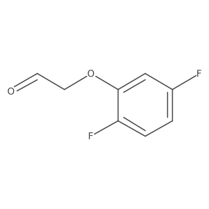 2-(2,5-Difluorophenoxy)acetaldehyde Structure