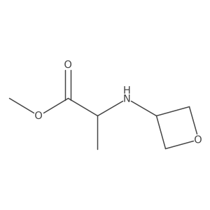 Methyl 2-[(oxetan-3-yl)amino]propanoate Structure