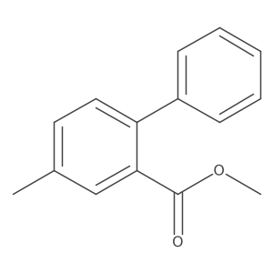 Methyl 5-methyl-2-phenylbenzoate结构式
