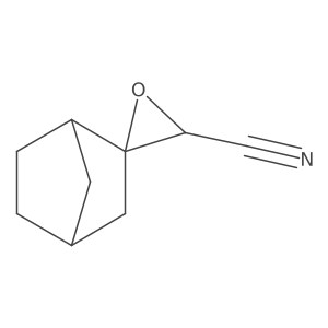 Spiro[bicyclo[2.2.1]heptane-2,2'-oxirane]-3'-carbonitrile结构式