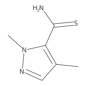 1,4-dimethyl-1H-pyrazole-5-carbothioamide Structure