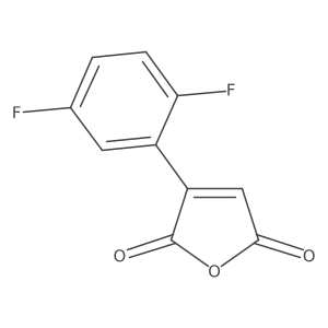 3-(2,5-Difluorophenyl)furan-2,5-dione Structure