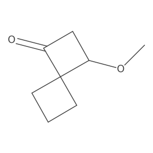 3-Methoxyspiro[3.3]heptan-1-one Structure