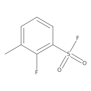 2-Fluoro-3-methylbenzene-1-sulfonyl fluoride结构式