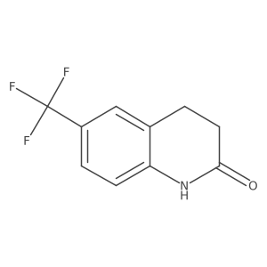 6-(Trifluoromethyl)-3,4-dihydroquinolin-2(1H)-one结构式