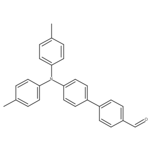 4'-(Di-p-tolylamino)-[1,1'-biphenyl]-4-carbaldehyde结构式