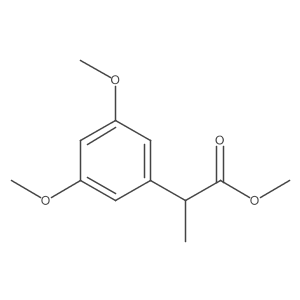 Methyl 2-(3,5-dimethoxyphenyl)propanoate Structure