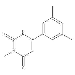 6-(3,5-Dimethylphenyl)-3-methyl-1,2,3,4-tetrahydropyrimidine-2,4-dione Structure