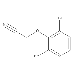 Acetonitrile, 2-(2,6-dibromophenoxy)-结构式