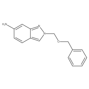 2-[(benzyloxy)methyl]-2H-indazol-6-amine Structure