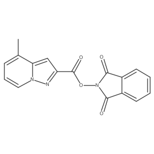 1,3-dioxo-2,3-dihydro-1H-isoindol-2-yl 4-methylpyrazolo[1,5-a]pyridine-2-carboxylate Structure