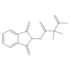 1,3-dioxo-2,3-dihydro-1H-isoindol-2-yl 2,2,3-trimethylbut-3-enoate Structure